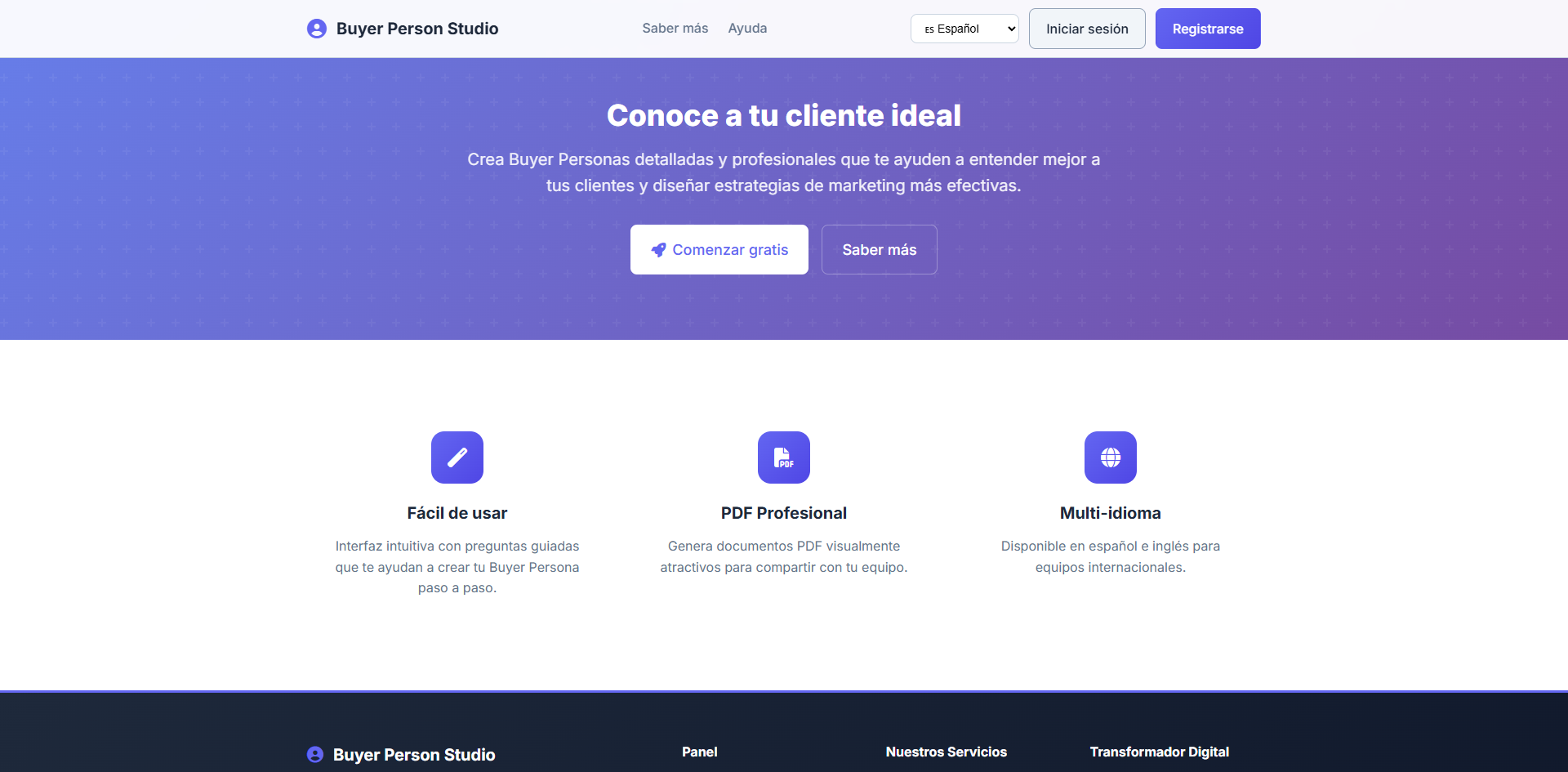 Buyer Person Studio