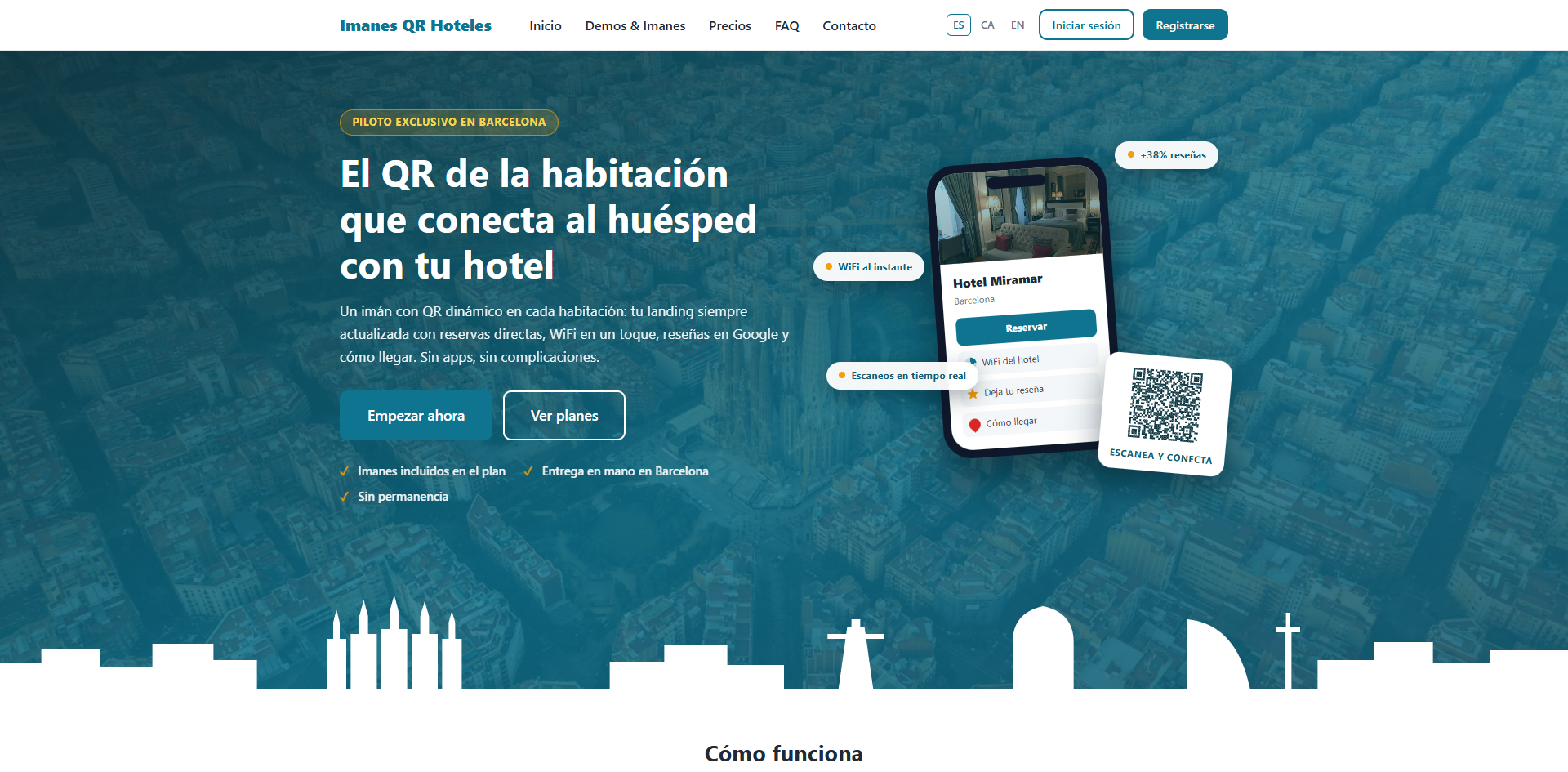 Imanes con QR (Hotel Àmbit)